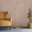Angelina Multi Coloured Glass 2lt Floor Lamp