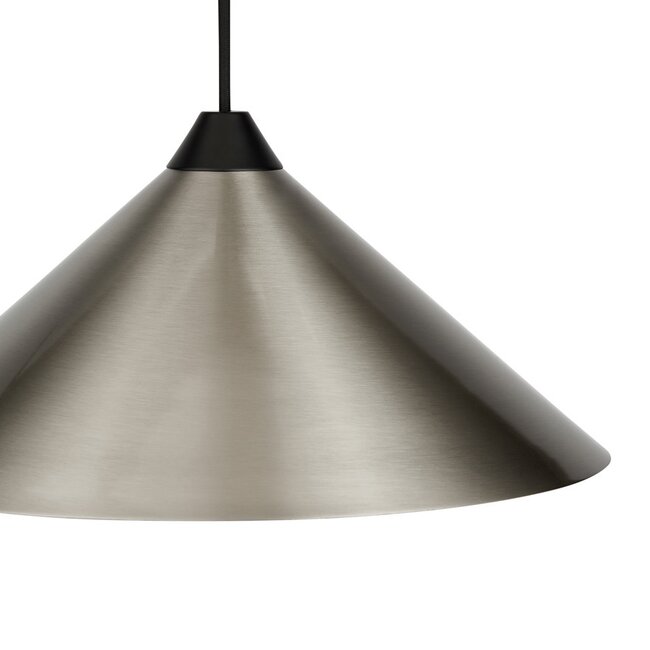 Fontana 1lt Pendant Brushed Chrome