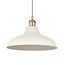 Carmella 1lt Pendant Matt Putty / Brass