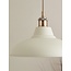 Carmella 1lt Pendant Matt Putty / Brass