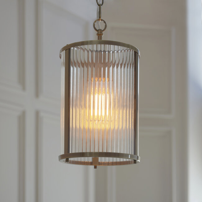 Ridgeton Single Pendant - Ant Brass