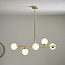 Otis 5lt Bar Pendant Satin Gold