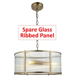 Ridgeton 106282 Pendant Panel Glass S-108318