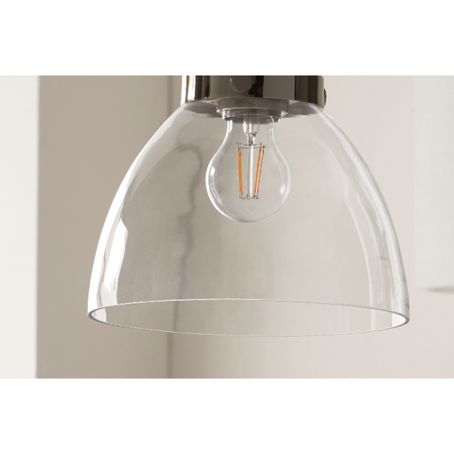 Hansen Pendant/Floor -  Clear Shade