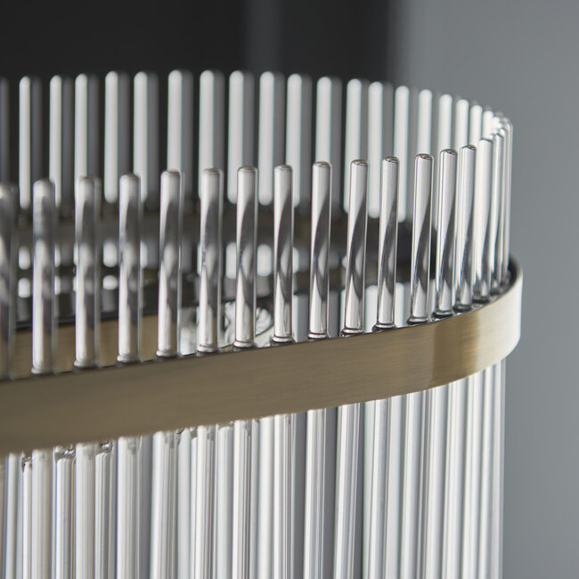 Marietta 4lt Bar Pendant Brass