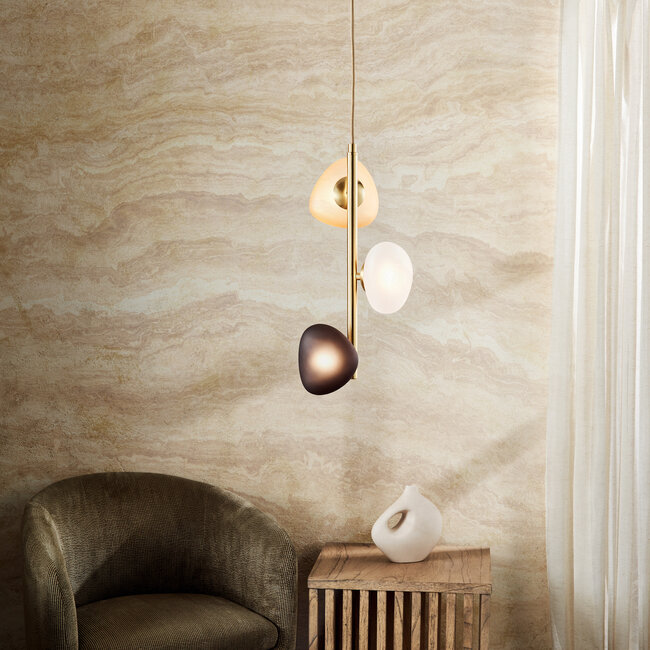 Cobble 3 Light Pendant Ceiling fitting