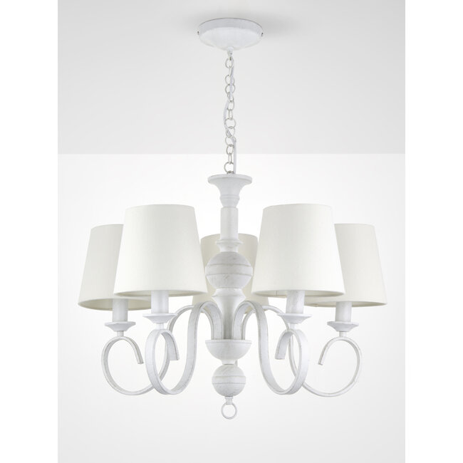 Carlita 5lt Shaded Pendant