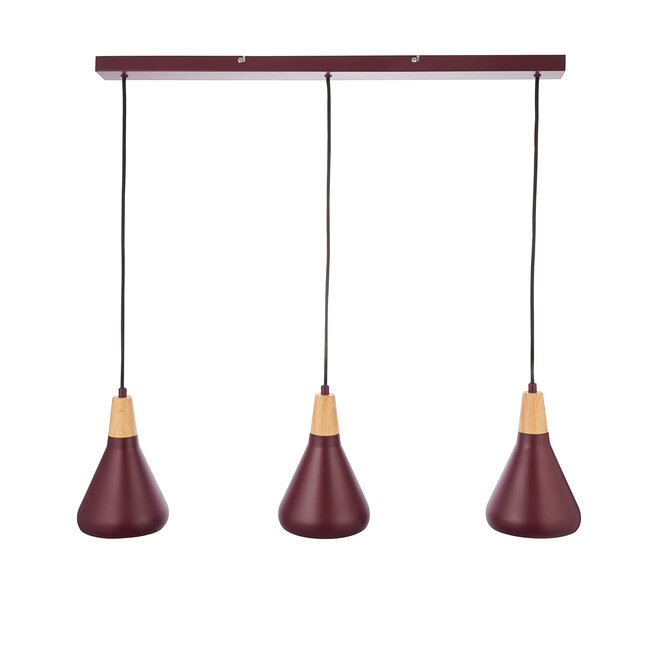 Wulston 3lt Bar Fitting Mulberry