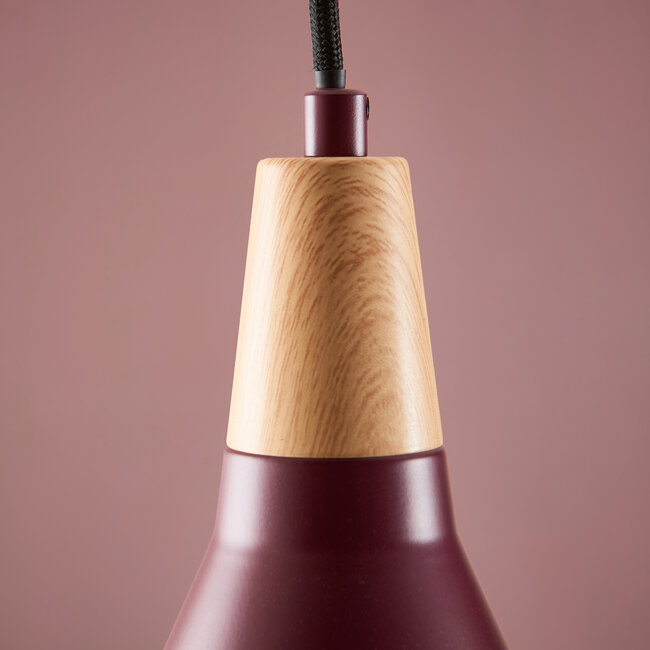 Wulston 3lt Bar Fitting Mulberry