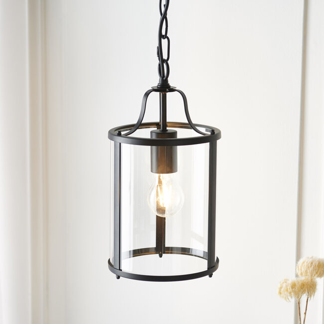 Chester 1lt Pendant Matt Black