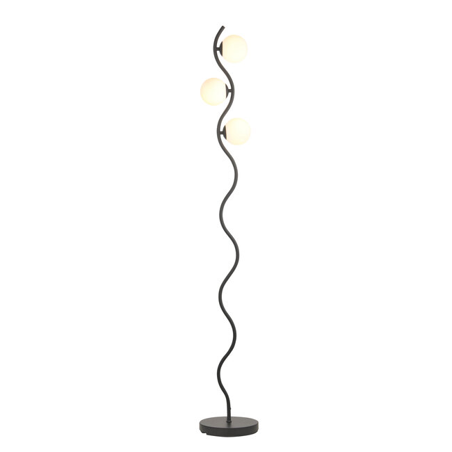 Shimmy Floor Lamp Black