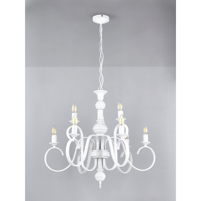 Carlita XL 9lt Pendant White