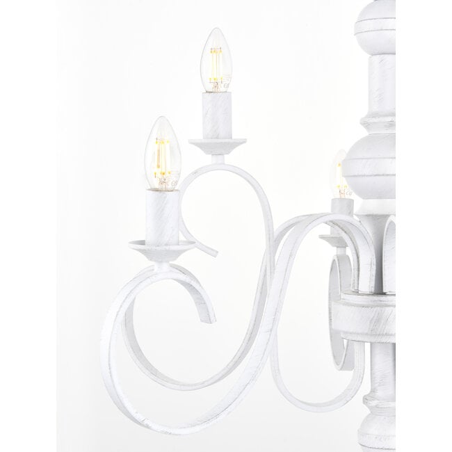 Carlita XL 9lt Pendant White