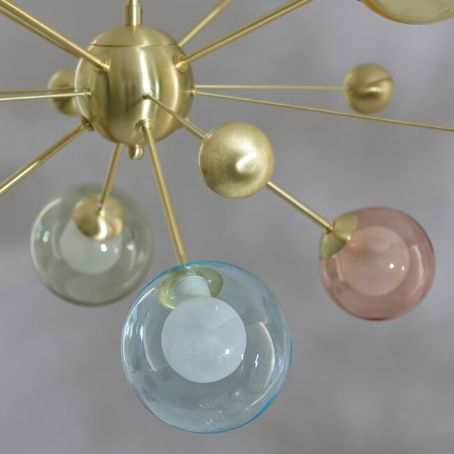 Eliza 8 Light Sputnik Fitting Multi
