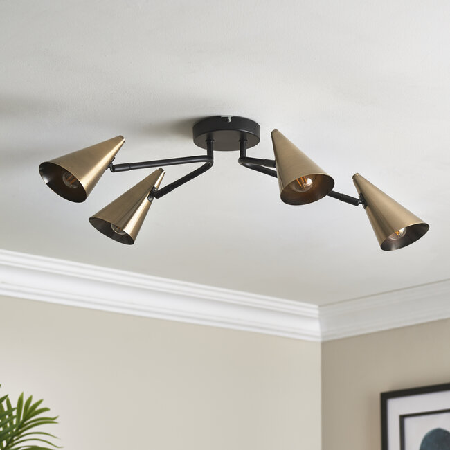 Trumpets 4lt Semi Flush