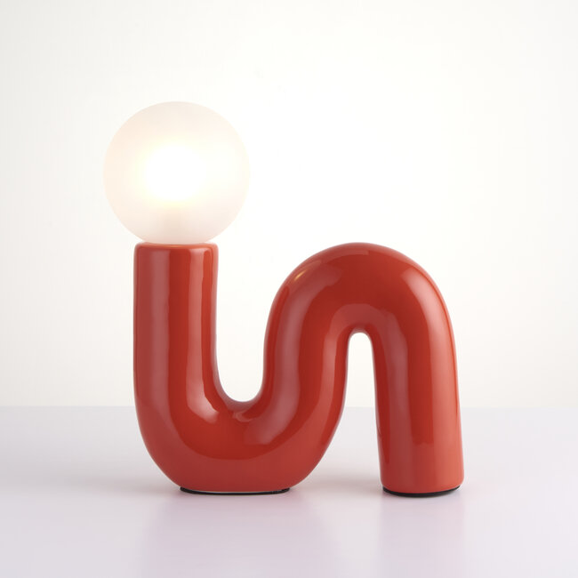 Squiggle 1lt Table Red