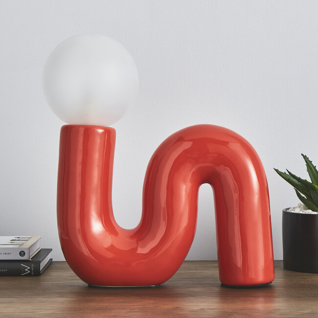 Squiggle 1lt Table Red
