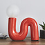 Squiggle 1lt Table Red