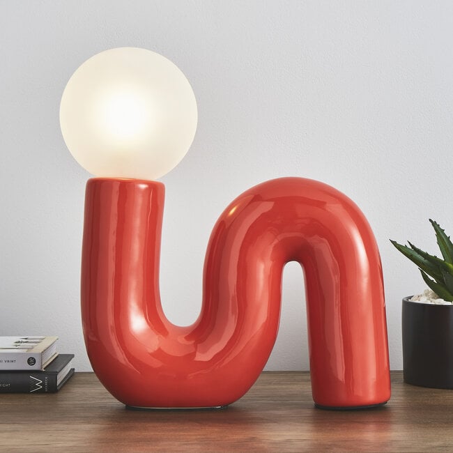 Squiggle 1lt Table Red