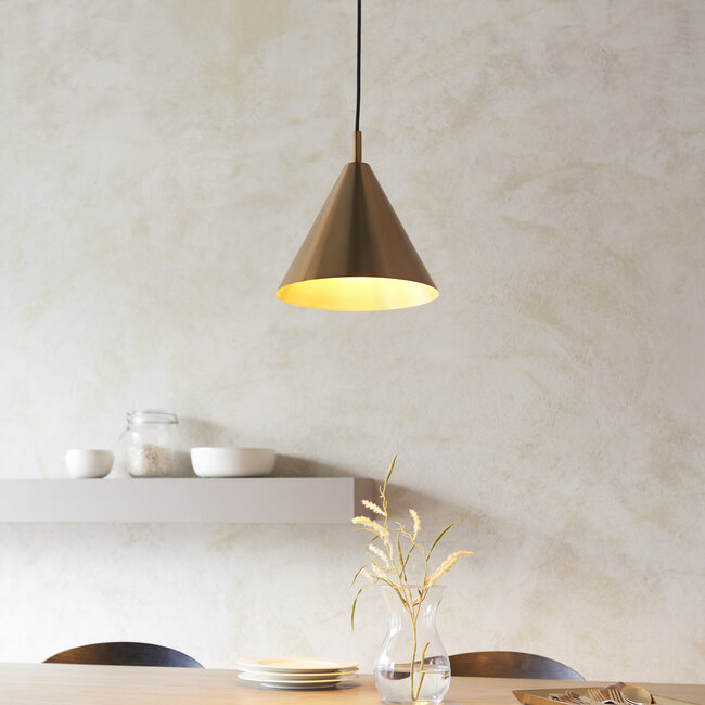 Cape Pendant - Warm Antique Brass