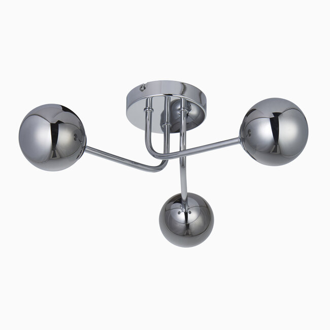 Global 3lt Semi-flush - Chrome/Mirror