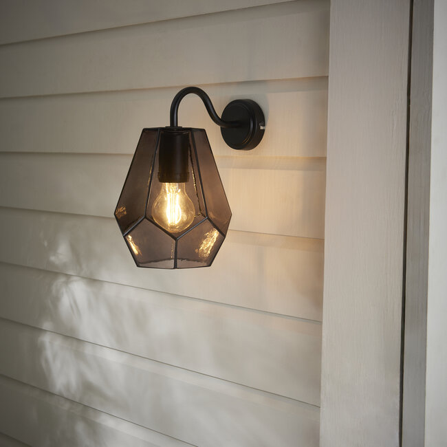 Hartnell Outdoor Wall Light Smoked