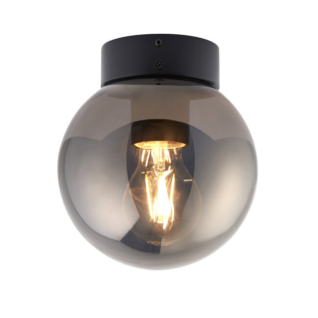 Sligo Outdoor Flsh Ceiling Fitting Smked