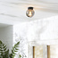 Sligo Outdoor Flsh Ceiling Fitting Smked