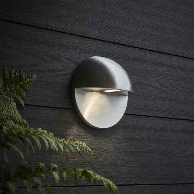Beam Wall Light Brushed Stainless Steel