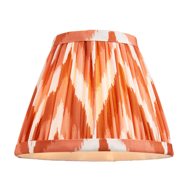Zigzag 16cm Shade - Apricot Orange