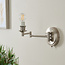 Preston Base Only Wall Light Brushed Chrome