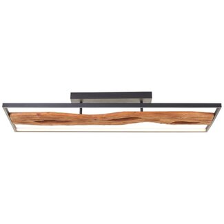 Brilliant Chaumont LED Flushed 100x30 cm black/brown