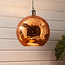 Disco Ball Pendant Orange