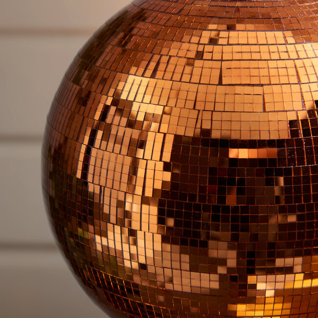 Disco Ball Pendant Orange