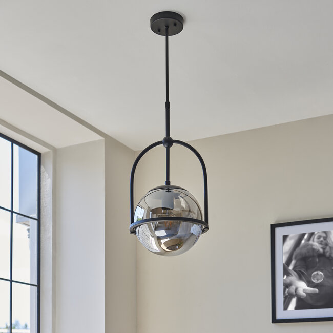 Ontario 1lt Pendant - Black