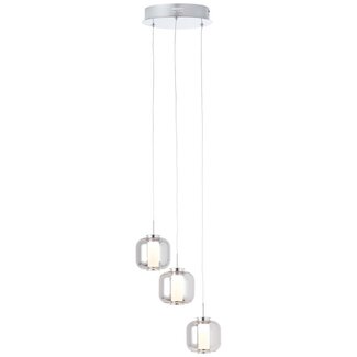 Brilliant Rafa LED  PE3  18W  1600lm  3000K round pendant light