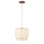 Orochi Shape Ceiling Fitting 30cm Natural
