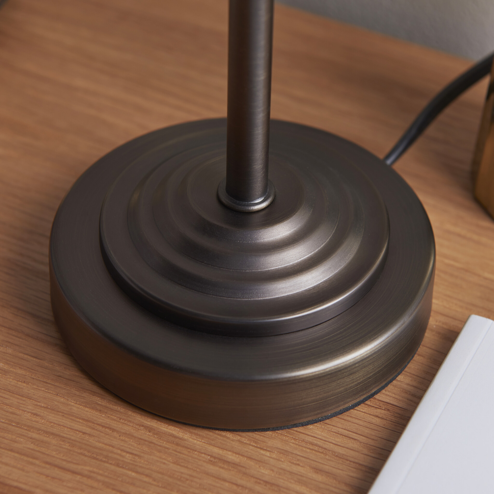 Rise Table Base - Dark Antique Bronze - The Factory Shop - Poole Lighting