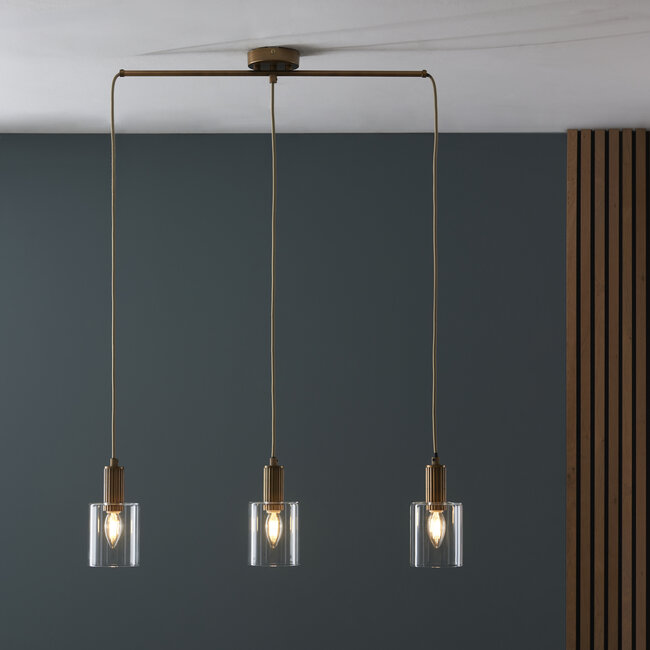 Pharoh 3 Light Diner Fitting