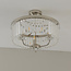 Chesterfield 3lt Semi flush - chrome