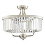 Chesterfield 3lt Semi flush - chrome