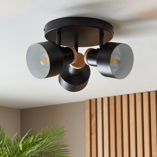 Mular 3 Light Spotlight Round