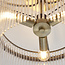Marietta 3lt Semi Flush Brass