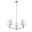 Ortona 3lt Pendant - Bright nickel - Factory Second