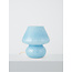 Fungi Glass Mushroom, blue