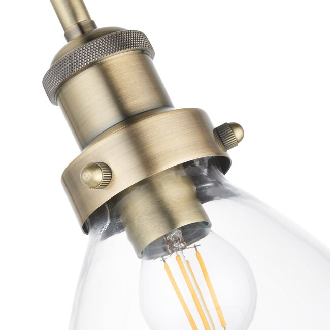 Jax 1lt Table Brass / Glass