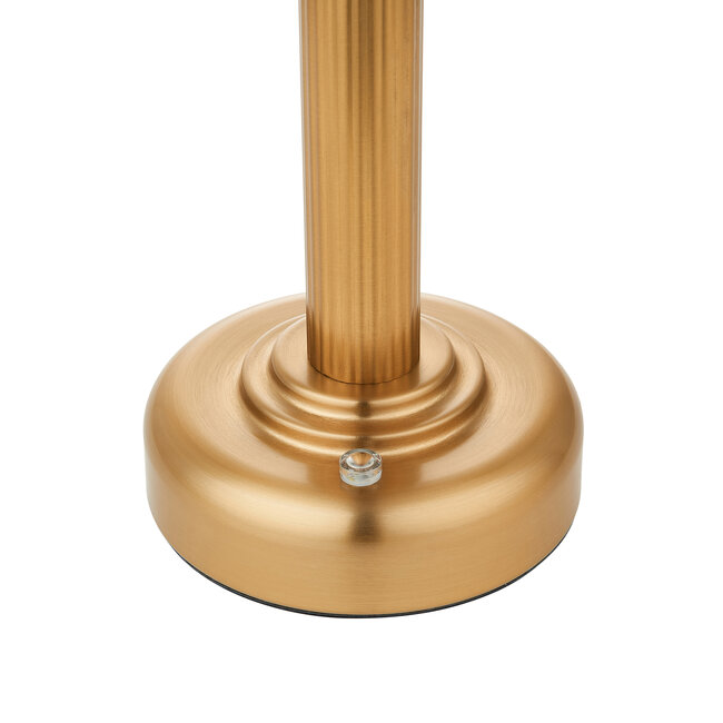 Bridport Rechargeable Table - Warm Brass