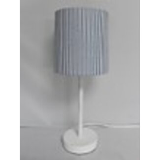 Southline Table Matt White Stripe Navy/White Shade