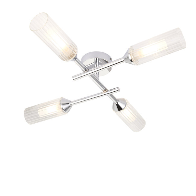 Natori 4lt S/flush IP44 - Chrome