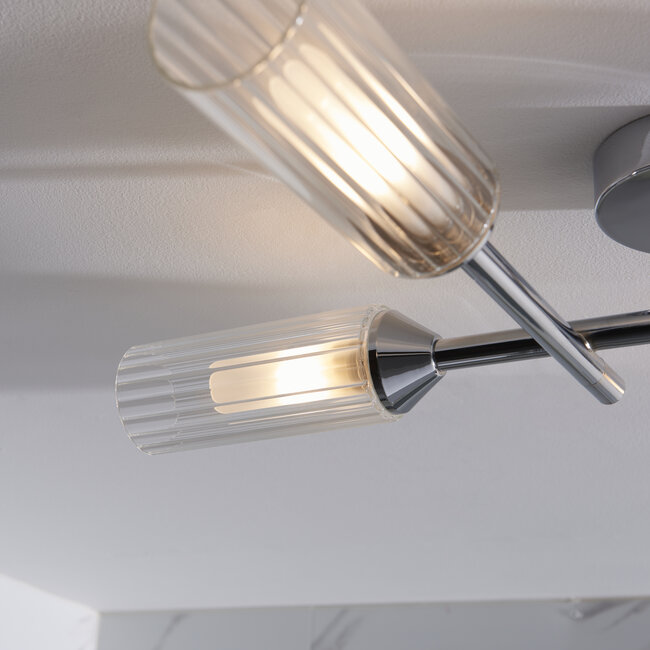 Natori 4lt S/flush IP44 - Chrome